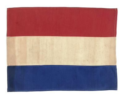 Mini Vintage Handmade Flag of the Netherlands