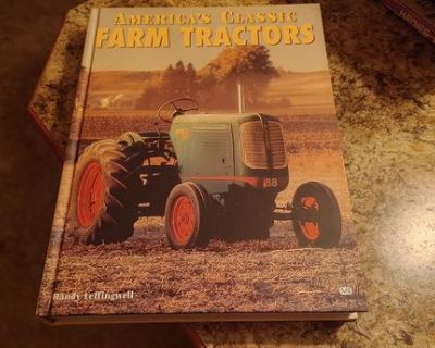 LARGE AMERICA'S CLASSIC FARM TRACTORS BOOK NEW