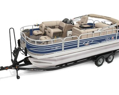 2023 Sun Tracker Fishin' Barge 20 DLX Pontoon Boats Gaylord, MI