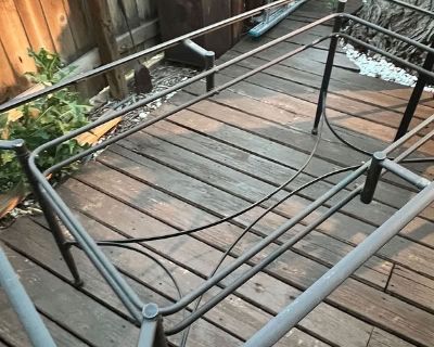 Patio table frame