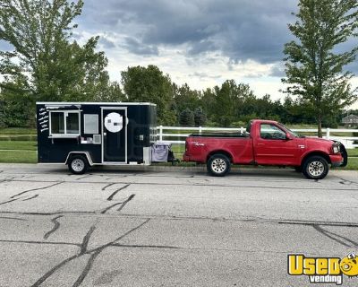 2022 7' x 12' Coffee-Espresso Concession Trailer Mobile Beverage Unit