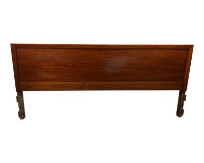 Mid 20th Century Mid-Century Modern Style Walnut Headboard by John Stuart