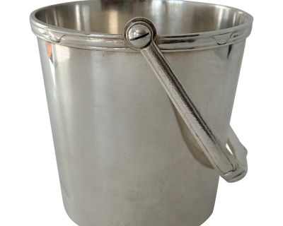 Vintage Ercuis Silver Plate Ice Bucket - Made in France