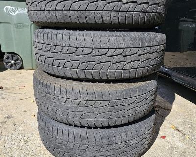 225/75-16 Used Tires For Sale Westlake Radial SL369 A/T