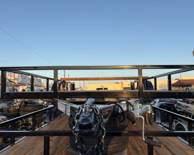 2026 Voyager Echo Advantage 7 x 14 Wood Deck Trailer