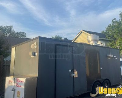2020 8' x 24' Kitchen Food Concession Trailer with Pro-Fire System