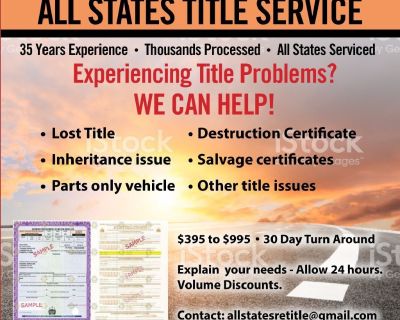 ALL STATES RETITLE SERVICE (USA)