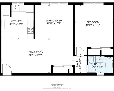 1 Bedroom 1BA 735 ft Pet-Friendly Apartment For Rent in Groton, CT