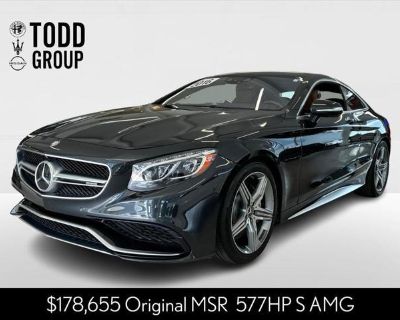 2016 Mercedes-Benz S-Class AWD AMG S 63 4MATIC 2DR Coupe