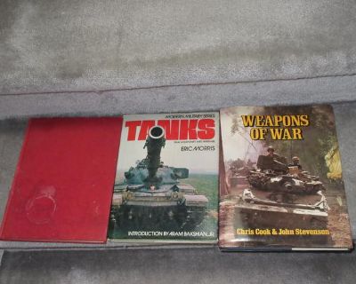 Tank book lot of 3 books