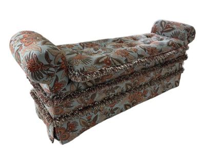 Custom Made Upholstered Tufted Bench
