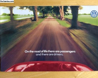 1996 Volkswagen full line up 14 pages