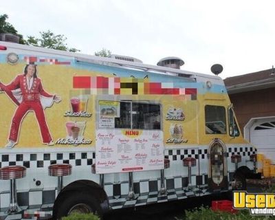 1989 Ford E350 Custom Built Rock to the Oldies Soft Serve Ice Cream Truck