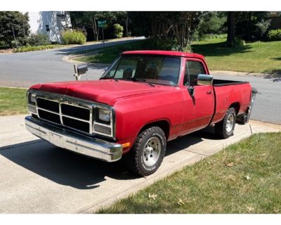 1992 Dodge D150 Pick Up Manual Transmission