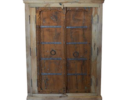 Vintage Old Door Indian Cabinet