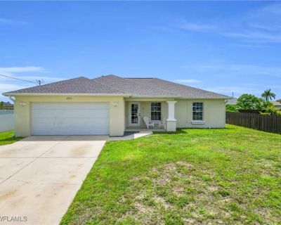 4 Bedroom 2BA 1456 ft Single Family Home For Sale in CAPE CORAL, FL