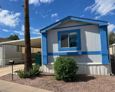 2050 W. Dunlap Ave #B136. This charming 896 square foot manufactured home in Desertscape features 2 bedrooms and 2 bathrooms. Built in 1993 by Cavco, the home boasts a spacious living room, cozy master bedroom, well-equipped k .... 2 Bedroom. 2 Bathroom