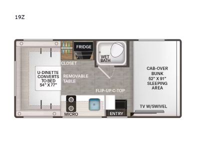 2026 Thor Motor Coach Chateau 19Z