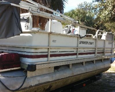 1994 Smoker Craft Pontoon Boat 17' - 25 hp Merc $1,995