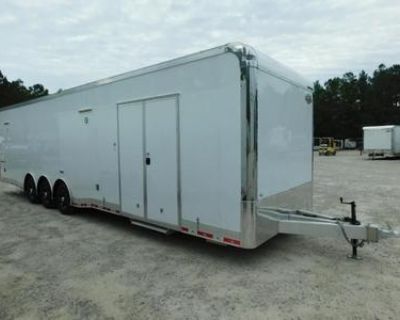 2023 Cargo Mate Eliminator SS Aluminum 34' Full Bathroo
