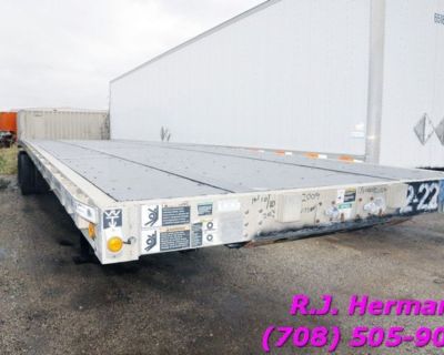 2009 Wilson CF-900 48X102 Flatbed Trailer - (NEW FLOOR)