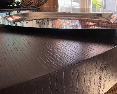 Silver serving platter