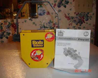 Bob The Builder Take-Along Jackhammer Playset