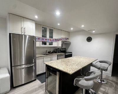 One private room with a private bathroom, shared kitchen and laundry. private walkout entrance.. 1 Bedroom. 1 Bathroom