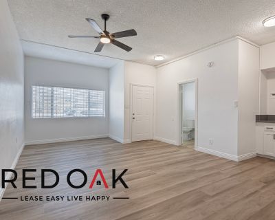 15901 S Vermont Ave. Welcoming Studio with Lovely Hardwood Style Flooring, Loads of Natural Light, Gas Stove/Oven, and On-Site Laundry ~ In Gardena! Home Features: ~ Naturally Lit: Windows fill the space with natural sunlight. ~ Hardwood Style Floors: Enjoy beauty and durability. ~ Temperature Control: Gas furnace and ceiling fan for year-round comfort. ~ Kitchen: Hardwood cabinets, granite cou...