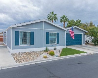 6420 E. Tropicana Ave.. 24x52, 3-Bedroom, 2-Bathroom Manufactured Home With 2-Car Garage in Tropicana Palms 55+ Gated Community This move-in ready 24x52 manufactured home is for sale in Tropicana Palms, a popular 55 .... 3 Bedroom. 2.5 Bathroom. 1248 ft