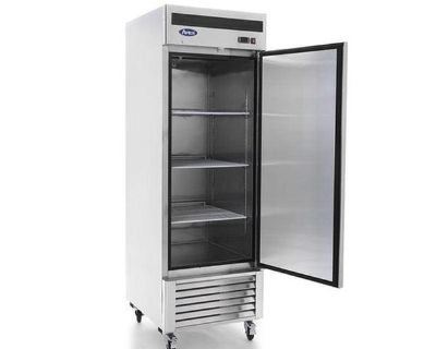 Atosa MBF8505 27 Bottom Mount Solid Door Reach-In Refrigerator 19.1 Cu. Ft.