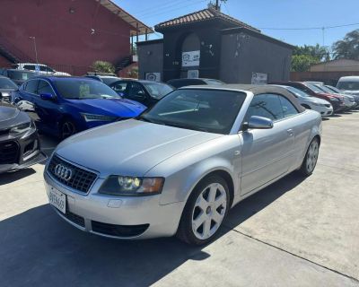 2004 Audi S4 Quattro Cabriolet 2D