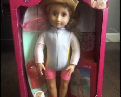 Our Generation Deluxe Doll - Coral & "Stuck In The Middle of Knowhere"