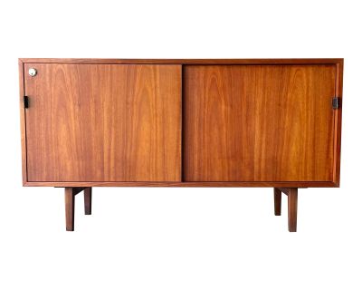 1960s Early Florence Knoll Record Cabinet