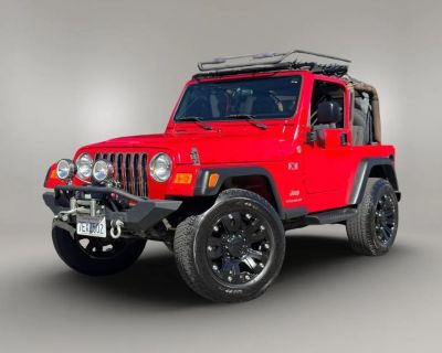 Mileage: 94,667. Year: 2006. Make: Jeep. Model: Wrangler. Trim: X Sport Utility 2D. Manual, 6-Spd transmission. Interior: Cassette, CD/MP3 (Single Disc), Air Conditioning, Dual Air Bags, AM/FM Stereo, Power Door Locks, Power Steering, ABS (4-Wheel), Manual 6-Spd, 6-Cyl 4.0 Liter, Power Windows, 4WD, Cruise Control, Tilt Wheel, Steel Wheels. Stock No: 787745. Contact: Rockstar Auto Group Inc (81...