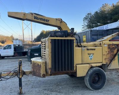 2008 Vermeer BC1800XL Towable Wood Chipper For Sale In Acton, Massachusetts 01720