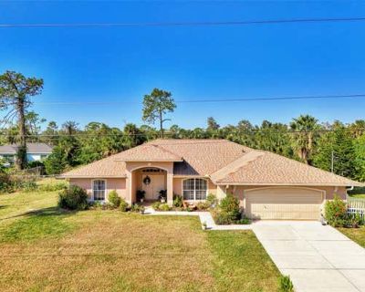 3 Bedroom 2BA 1947 ft Single Family Home For Sale in NORTH PORT, FL