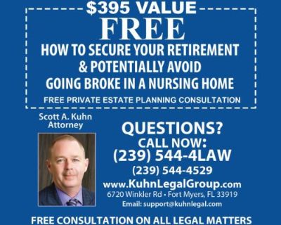 Secure quality healthcare without depleting savings or burdening your family. Medicaid planning maximizes eligibility, preserves assets. Our expert team provides comprehensive support, guiding you through complex Medicaid rules. Plan now for your long-term care needs. Schedule a consultation today for a secure financial future." A+ BBB Rating.

 

Scott A Kuhn - Attorney Kuhn Law Firm A+ BBB RA...