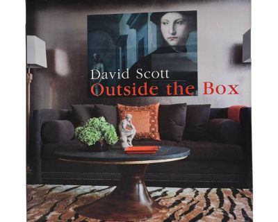 Outside the Box by acclaimed designer David Scott showcases refined yet eclectic interiors blending contemporary art, classic furniture, and thoughtful architecture. Published by The Monacelli Press in 2011, this beautifully photographed volume captures Scott s ability to balance sophistication and warmth across a range of residential projects.. Dimensions 11 W 1 D 12 H Styles American Contempo...