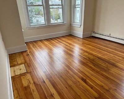 405 Ferry St FLOOR 3. large 4 bedroom apartment, great location , on bus line.\nNew Stove , new kitchen floor , new kitchen counters, new countertop, new vanity , freshly painted, hard wood floors.1st month & security onlyStandard lease / no smoking. 4 Bedroom. 1 Bathroom. 1100 ft