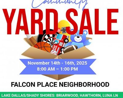 Falcon Place Community Garage Sale