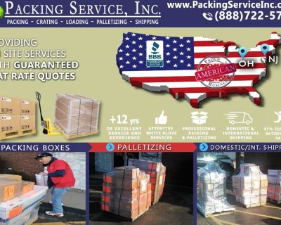 Packing Service, Inc. Custom Crating and Shrink Wrap Palletizing - Fort Myers, Florida