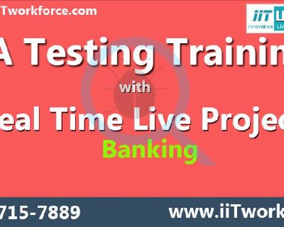 QA Real-time Project Workshop on Banking Domain from IIT Workforce