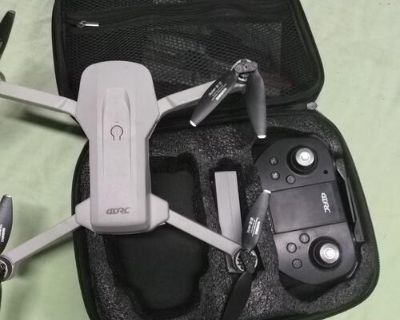 DRC4 Drone with remote and case.