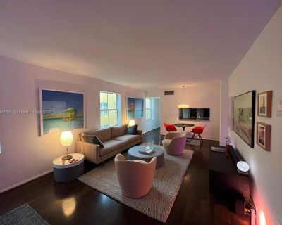 Drexel Ave. SIX-MONTH RENT! Beautifully remodeled 1/1 furnished condo for rent in the heart of South Beach, steps from Lummus Park, Muscle Beach, the volleyball courts and all the vibrant life South Beach has to offer. Well-managed and safe building. Call or text Ober Delgado (@oberdel) 801-687-4467 to book a showing. Available starting April 1, 2026.. 1 Bedroom. 1 Bathroom. 670 ft . Furnished