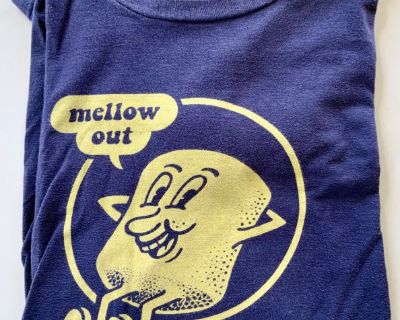 XXL "Mellow Out" Navy T-Shirt