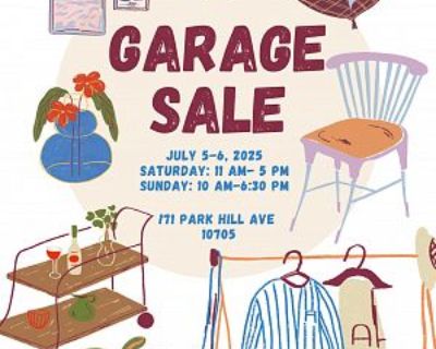 Garage sale at park hill!!
