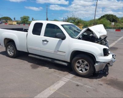 Salvage White 2011 Gmc Sierra 1500 Sle