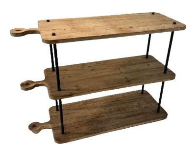 1990s Three Tier Kitchen Shelf