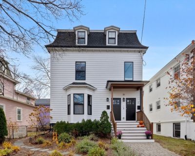 38 Chester St # 1. Property for Rent in Somerville, MA for $5,075 with 3 bedrooms and 3 full baths. This 1,722 square foot property was built in 1920.. Available now! FULLY FURNISHED! 2018 gut-renovated 3-bed 3-bath duplex located steps to Davis Square and a short walk to the MBTA. Open concept kitchen-living-dining space with high-end appliances. Direct access from the kitchen to the private b...